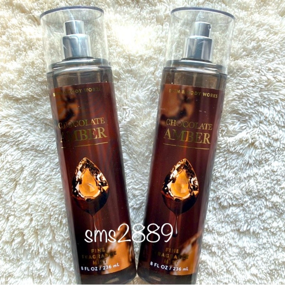 Bath & Body Works Chocolate Amber Fragrance Mist